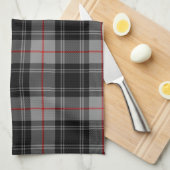 スコティッシュクランプファットタータンチェックプレイド キッチンタオル (四つ折り)