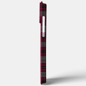 スコティッシュクランプリトルクレストバッジとタータンチェックカスタム Case-Mate iPhoneケース (裏面 / 左)