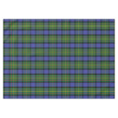 スコティッシュクランマクラーレンタータンチェックプレイド テーブルクロス (正面(横))