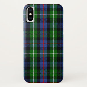 スコティッシュクランマックケンジータータンチェックプレイド iPhone X ケース