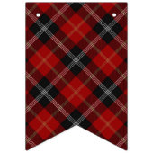 スコティッシュクランマルジョリバンクスタータンチェック バンティングフラッグ (第2の旗)