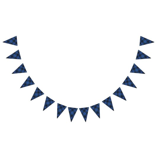 スコティッシュクレルギープリストタータンチェック バンティングフラッグ (全)