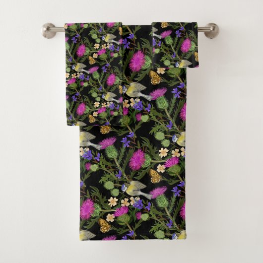 スコティッシュコテージコアティスルパターン バスタオルセット (インサイチュ)