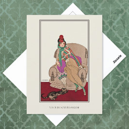 スコティッシュジャケットキャットジェルダウェジェナーファッション ポストカード