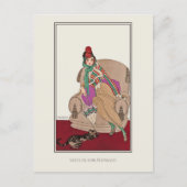 スコティッシュジャケットキャットジェルダウェジェナーファッション ポストカード (正面)