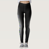 スコティッシュスチールクランムレータータンチェック剣 レギンス (正面)