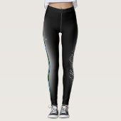 スコティッシュスチールクランMacLeod of Harrisタータンチェック剣 レギンス (正面)