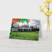 スコティッシュストラトンクランのローリストン城 カード (黄色い花)