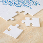 スコティッシュスラングワードマップジグソーパズル ジグソーパズル (側面)