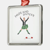 スコティッシュソードダンサー – Gillie Callum メタルオーナメント (左)
