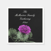 スコティッシュチスルファミリーギャザリング スタンダードカクテルナプキン (正面)