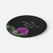 スコティッシュチスルファミリーギャザリング ペーパープレート (アングル)