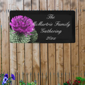 スコティッシュチスルファミリーギャザリング 横断幕