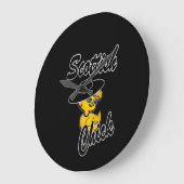 スコティッシュチック#4 ラージ壁時計 (傾斜)