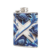 スコティッシュティストルデザイン フラスク (左)