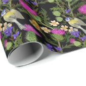 スコティッシュティスルコテージコアパターン ラッピングペーパー (ロールコーナー)