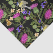 スコティッシュティスルコテージコアパターン 薄葉紙 (詳細)