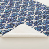 スコティッシュティスルス付きシェルパブランケットデザイン シェルパブランケット (3/4)