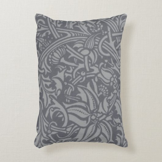 スコティッシュティスルノットウィリアムモリススタイル アクセントクッション (正面(垂直))