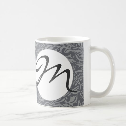 スコティッシュティスルノットウィリアムモリススタイル コーヒーマグカップ (右)