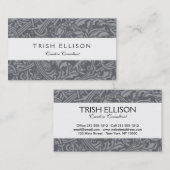 スコティッシュティスルノットウィリアムモリススタイル 名刺 (正面/裏面)