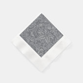 スコティッシュティスルノットウィリアムモリススタイル 縁ありカクテルナプキン (角)