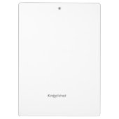 スコティッシュティスルハート水彩 クリップボード (裏面)