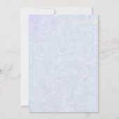 スコティッシュティスルフローラ結婚式招待状 招待状 (裏面)