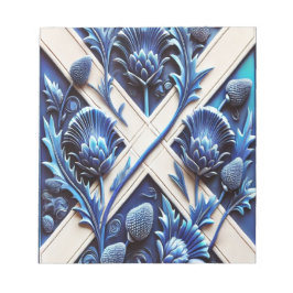 スコティッシュティスル付きメモモダン帳デザイン ノートパッド