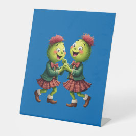 スコティッシュティッスルズウェア踊り天井 台座サイン