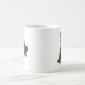 スコティッシュテリアとスケートボード コーヒーマグカップ (中央)