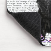 スコティッシュテリアとパーティーハット マウスパッド (コーナー)