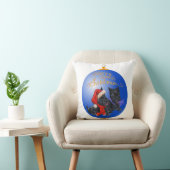 スコティッシュテリアのクリスマスオーナメント クッション (椅子)