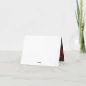 スコティッシュテリアのクリスマスカード シーズンカード (裏面)