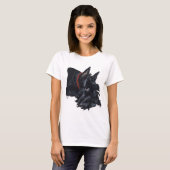 スコティッシュテリアの休息 Tシャツ (正面フル)