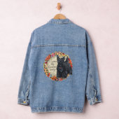 スコティッシュテリアの愛 デニムジャケット (ハンガー)