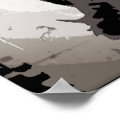 スコティッシュテリアアーバンデザイン ポスター (角)