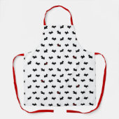 スコティッシュテリアエプロン エプロン (正面)