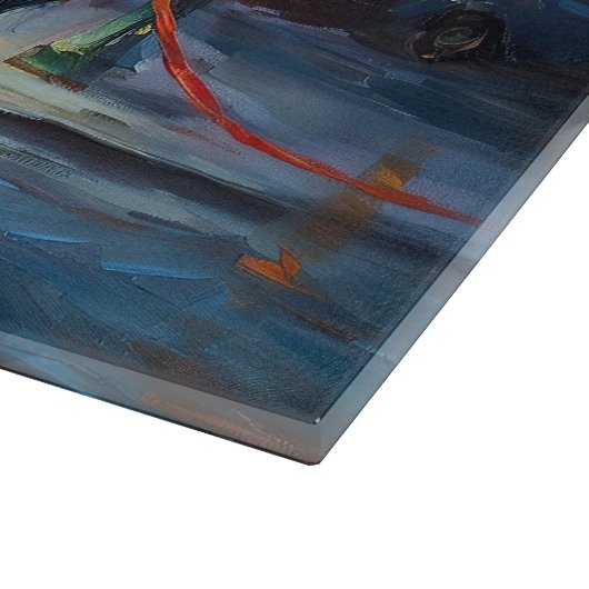 スコティッシュテリアクリスマスフェスティバルシーズン カッティングボード (角)