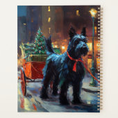 スコティッシュテリアクリスマスフェスティバルシーズン プランナー手帳 (裏面)