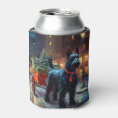 スコティッシュテリアクリスマスフェスティバルシーズン 缶クーラー (缶正面)