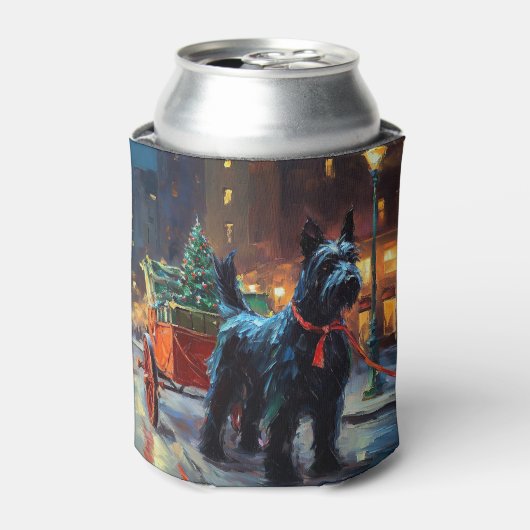 スコティッシュテリアクリスマスフェスティバルシーズン 缶クーラー (缶正面)