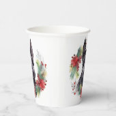 スコティッシュテリアクリスマスリースフェスティバルカップ 紙コップ (右)