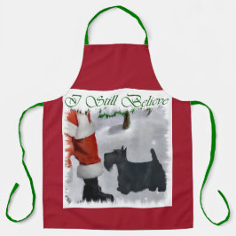 スコティッシュテリアクリスマス エプロン