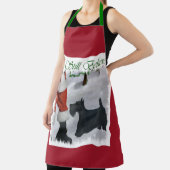 スコティッシュテリアクリスマス エプロン (インサイチュ)