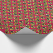 スコティッシュテリアクリスマス ラッピングペーパー (角)