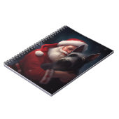 スコティッシュテリアサンタクロースフェスティバルクリスマス ノートブック (左側)