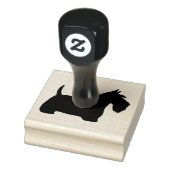 スコティッシュテリアシルエット | Scottie犬 ラバースタンプ (スタンプ)