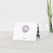 スコティッシュテリアスコティドッグパピースコットティーノートカー ノートカード (裏面)