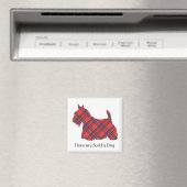 スコティッシュテリアスチュワートタータンチェック マグネット (インサイチュ (食洗機))